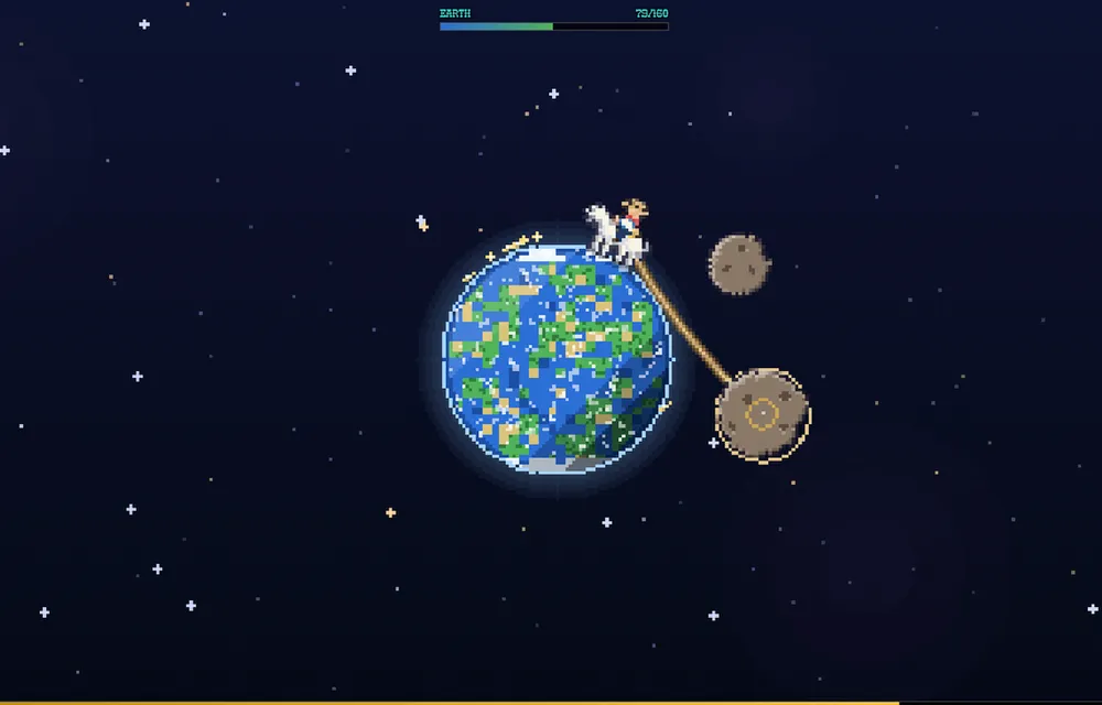 Several meteors closing in on Earth at once